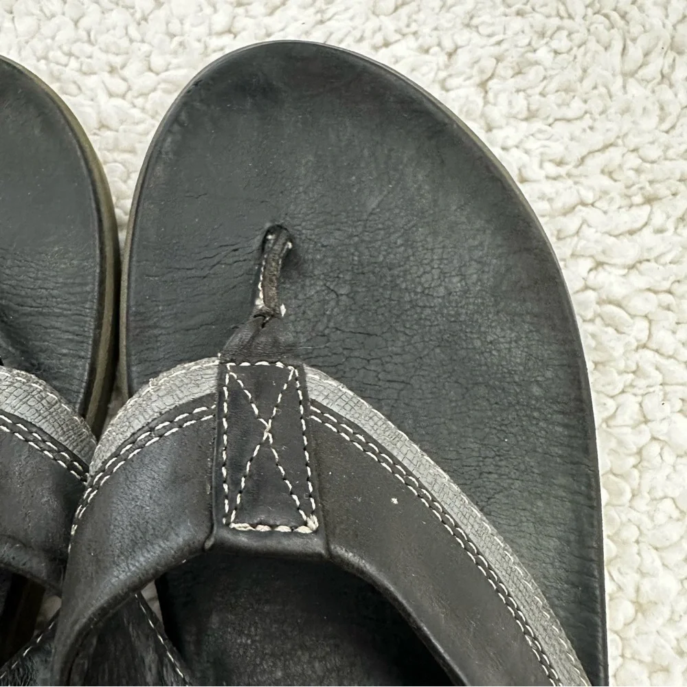Chaco Leather Black Sandals Men’s Size 9